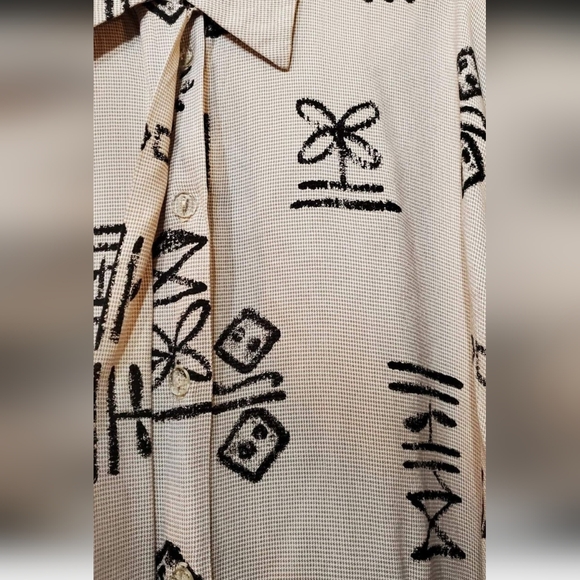 2 Plus Size Bundle/ VTG Ivy Rose Art Buttons Down Shirt Top Animal Print Blouse - Picture 5 of 9